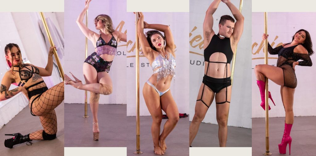 stylish pole dancing fits