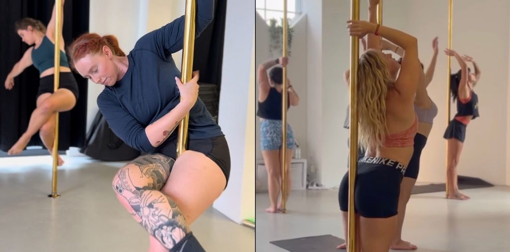 Flexibility is not a prerequisite to Pole Dancing