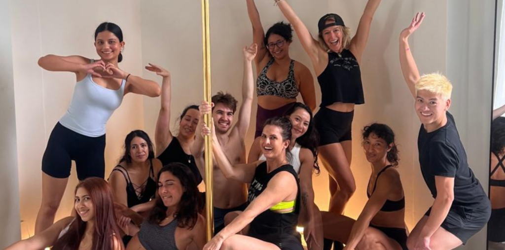 Beginner Pole Fitness