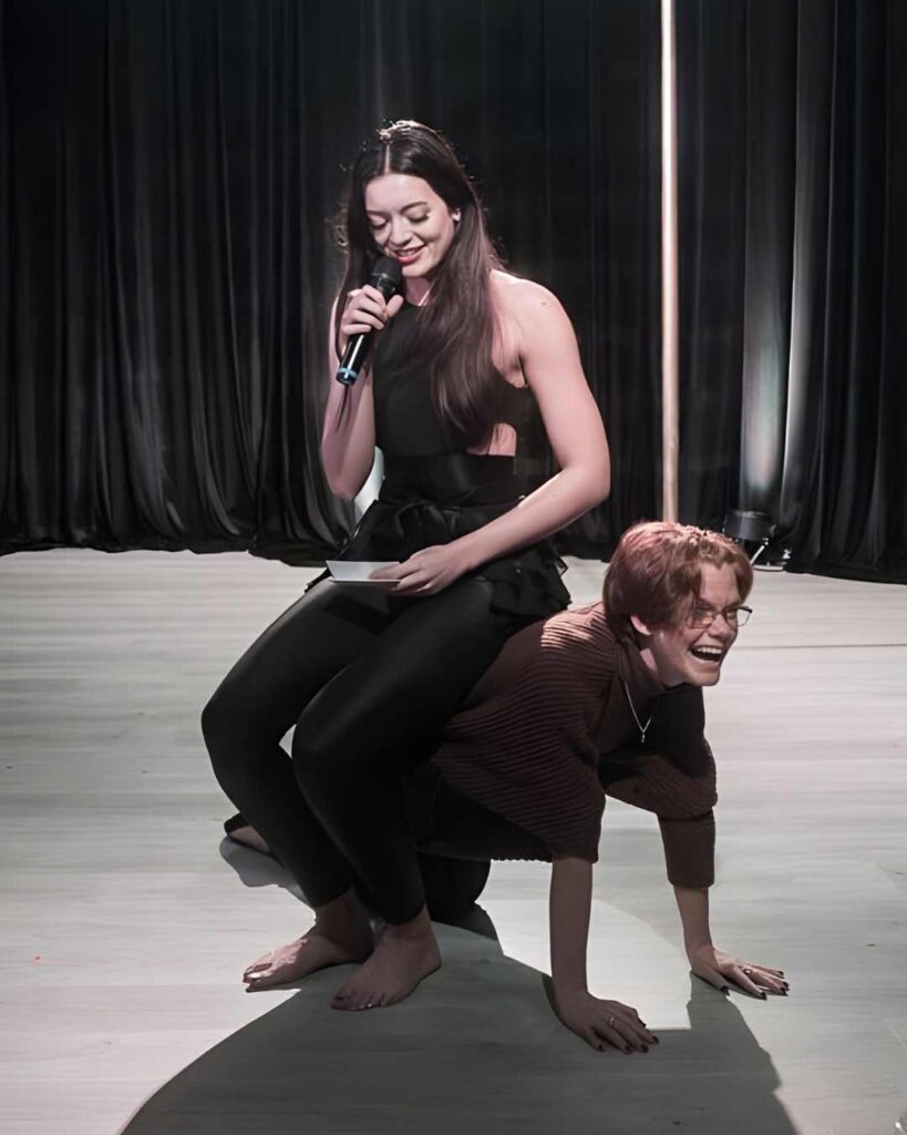 Orla and Audience Member